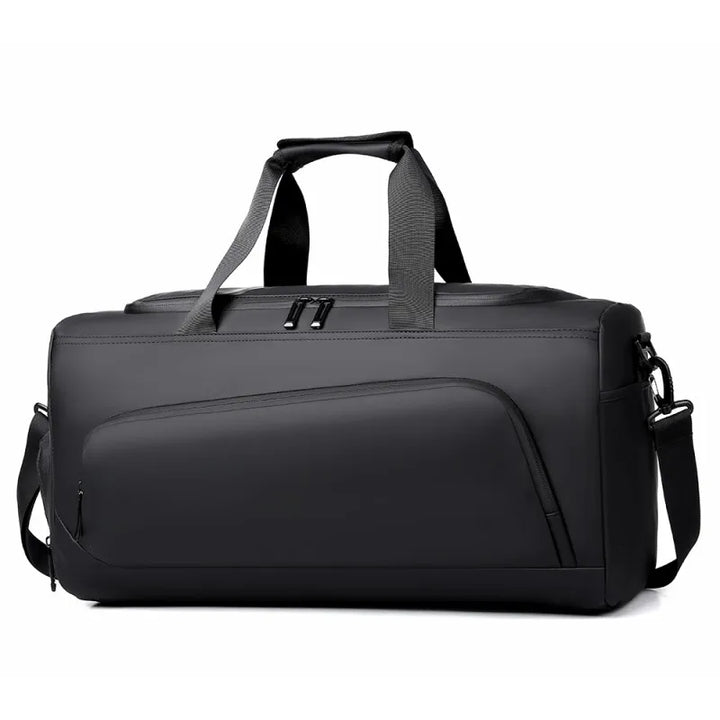 Sac de sport Veltrix ProCarry | Grand sac de voyage en PU avec compartiment à chaussures | Plusieurs poches | 50×25×22 cm | Pour le fitness, les vacances et le quotidien