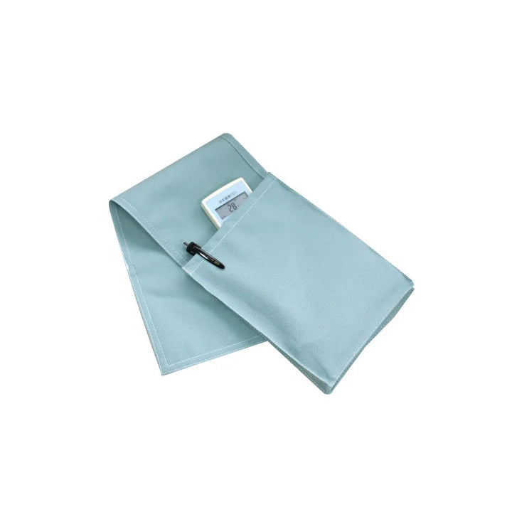Organisateur de lit Restivo en toile de coton | Rangement suspendu avec poches | Pour télécommande, livres et accessoires – environ 30×20×10 cm