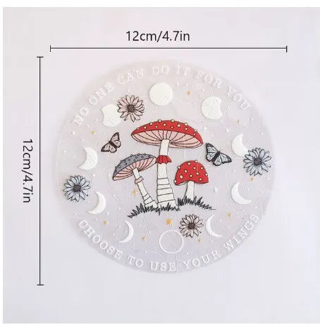 Autocollant de fenêtre RegenbogenWächter | Défense des oiseaux & capteur de lumière | 12×12 cm | Réutilisable