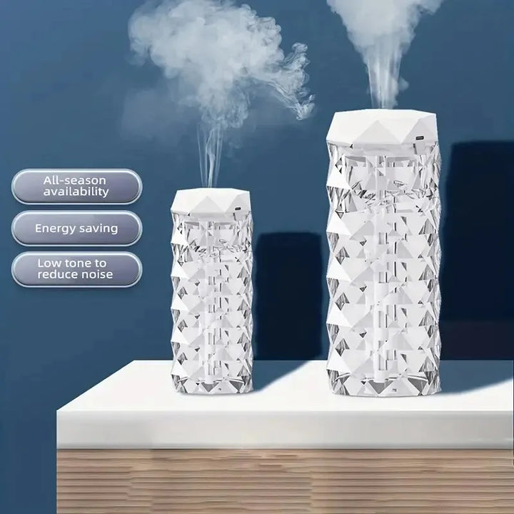 Aromini Diffuseur d'Arome Portable | 400 ml | Humidificateur à Ultrasons | Lumière d'Ambiance LED | Fonctionnement USB