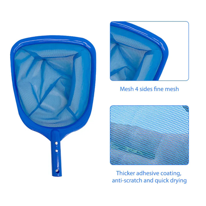 AquaFlex - Épuisette de piscine | Perche télescopique & Maille fine | Pour feuilles & salissures | Surface de capture extra large