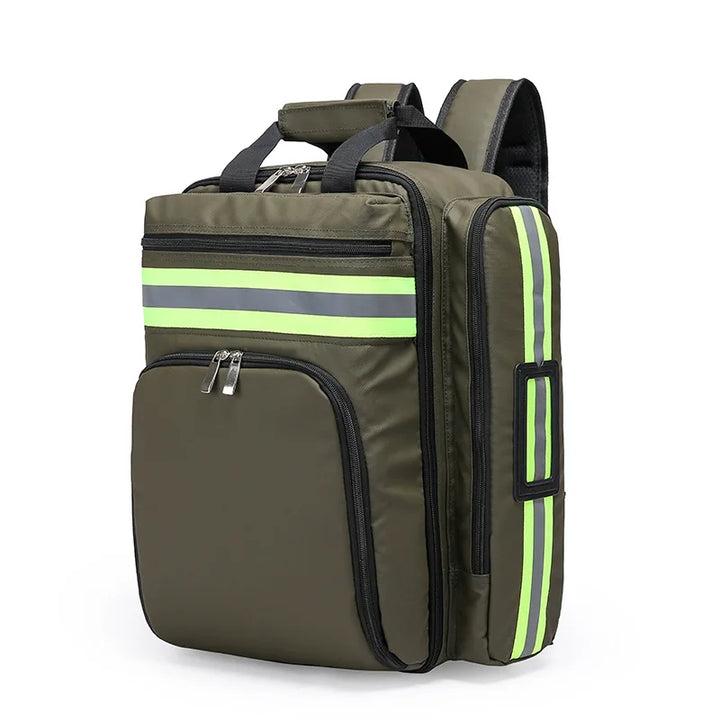 Sac à dos d'urgence SafePak Rescue+ | Étanche & Réfléchissant | Pour premiers secours & survie | 45×35×15 cm