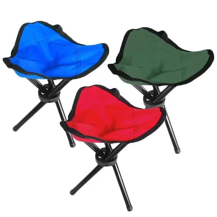 TrekHocker Outdoor | Pliable & Ultra Léger | Antidérapant & Robuste | Bleu/Vert/Rouge