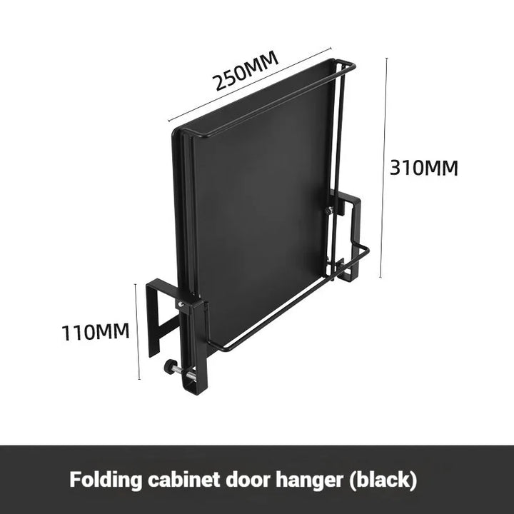 Étagère de cuisine pliable | Acier au carbone | Organisateur de plan de travail et de placard gain de place