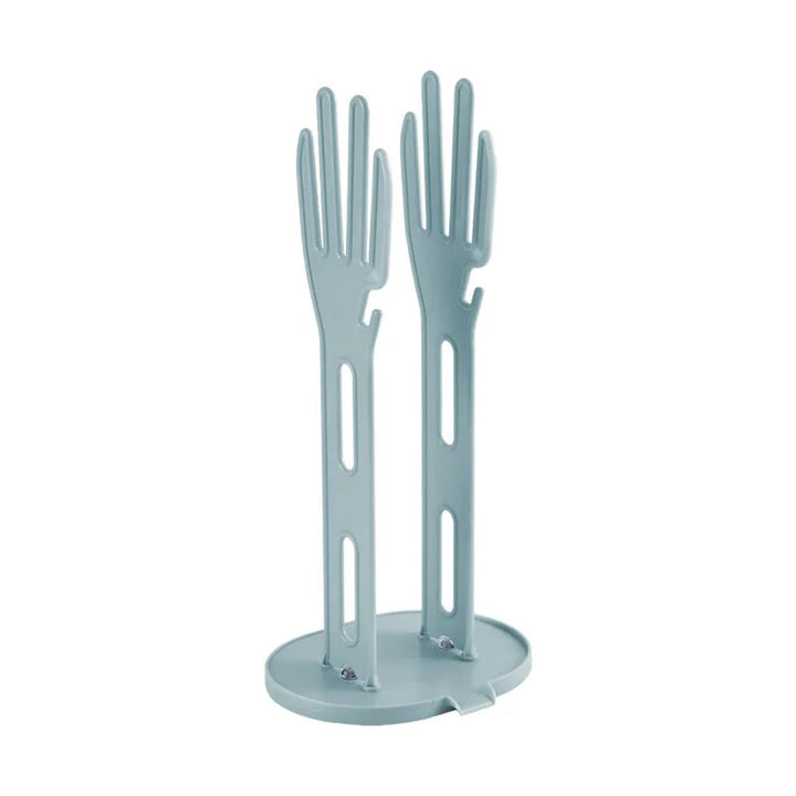 TROCKINO Support de séchage pour gants de cuisine | Support à gants & égouttoir | Gain de place & Hygiénique | 34×16×13 cm