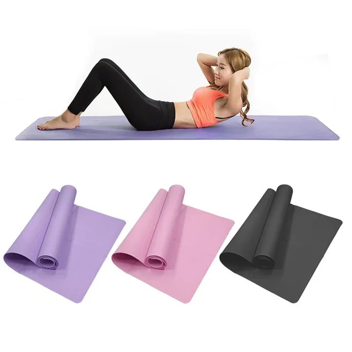 YogaMat ProBalance | Épaisseur de 4 mm | Antidérapante & Amortissante | Légère & Portable