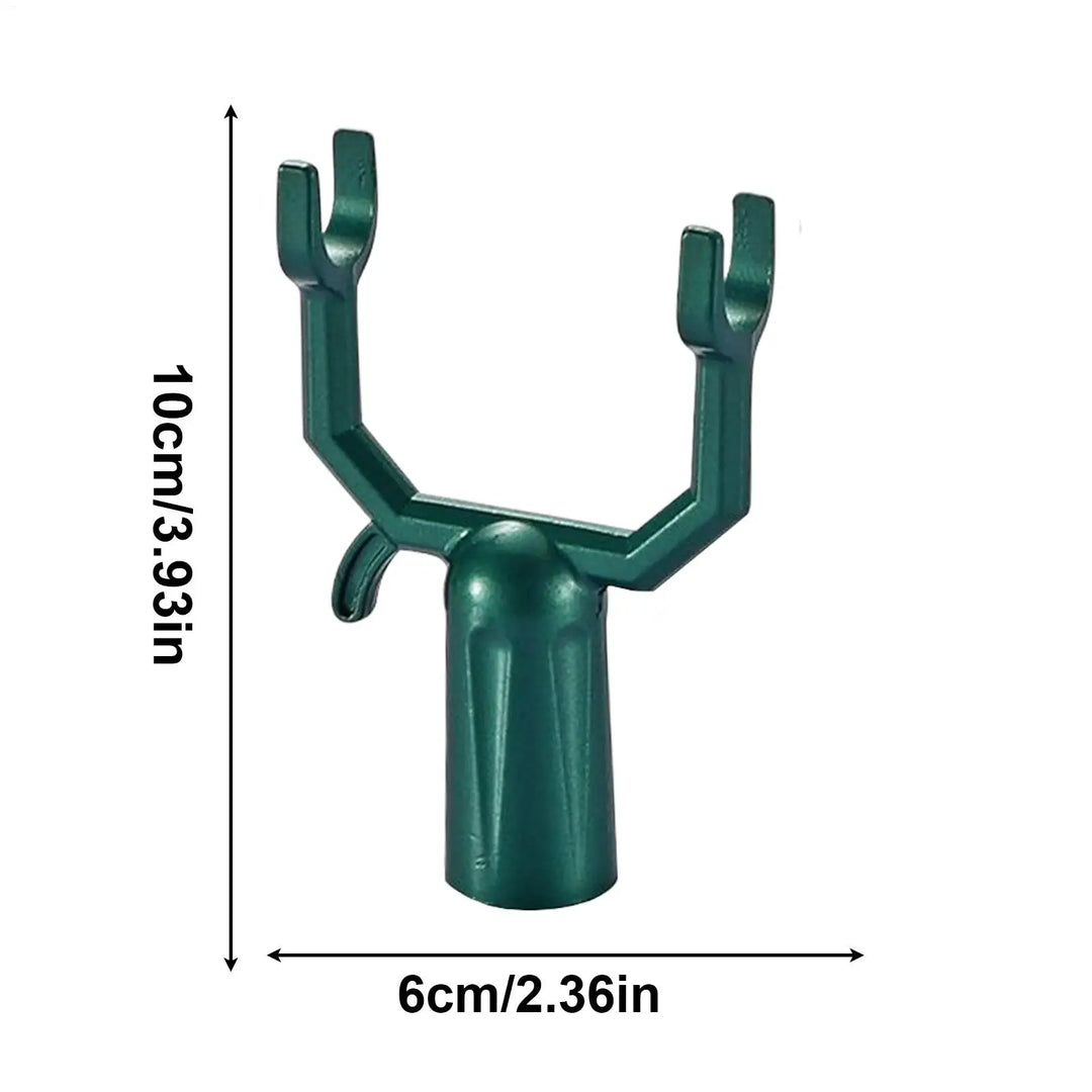Planturax Ensemble de 5 Supports de Branche en Métal | Supports Réglables pour Arbres Fruitiers & Plantes Grimpantes | Résistant à la Rouille & Réutilisable | 10 × 6 cm