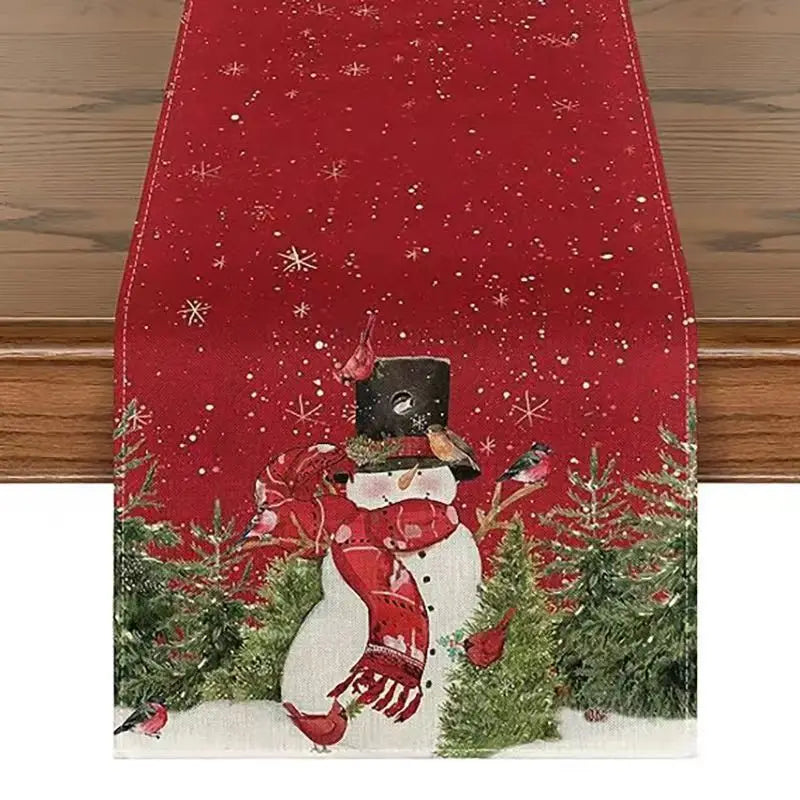 WinterTable - Nappe de Noël en lin