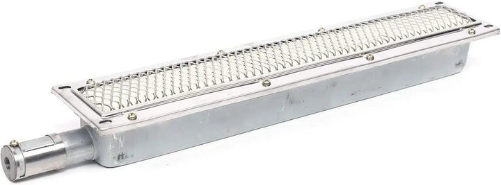 ThermaGrill Grill à gaz avec brûleur en céramique infrarouge | Acier inoxydable | Rectangulaire 41 × 8 × 5,8 cm | Sans fumée & Énergétiquement efficace | Pour la gastronomie & en extérieur