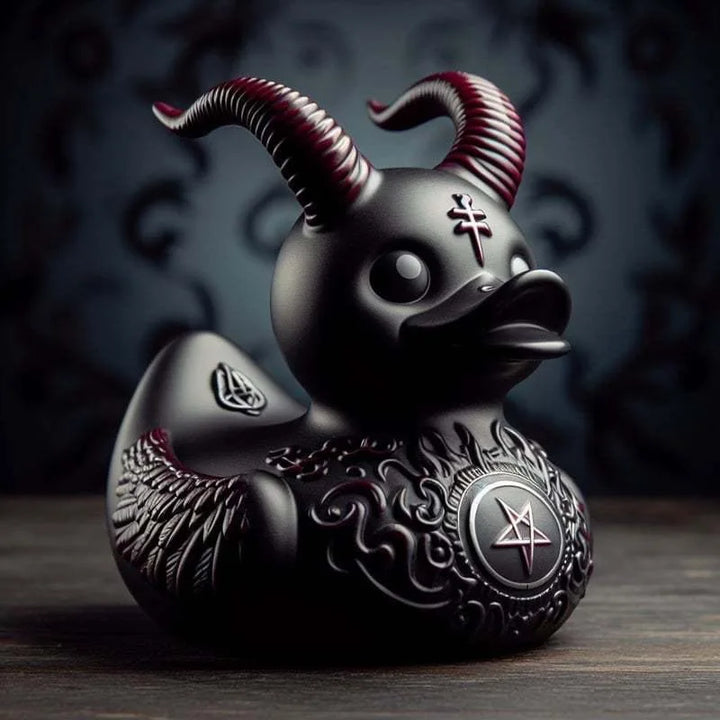 Figurine de Canard Alien en Résine | Canard Extraterrestre Amusant | Décoration en Résine pour Bureau, Voiture & Maison