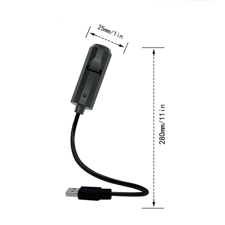Lunaris Lampe de Lune | Lumière LED d'ambiance | Fonctionne par USB | Alliage d'aluminium & plastique