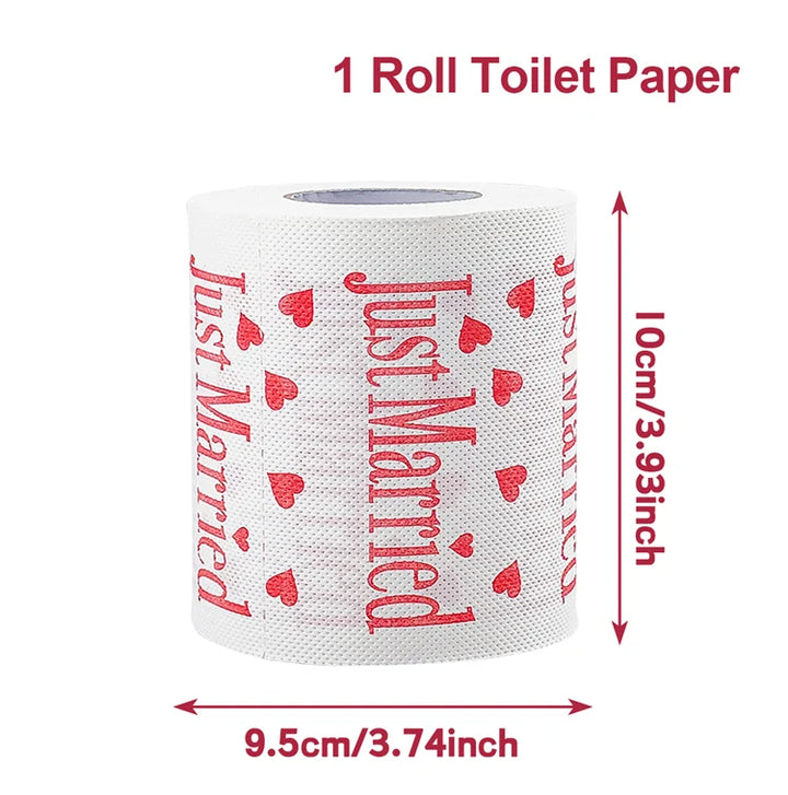Papier toilette de Noël FestivaRoll | Papier à motif amusant | Bonne année 2026 | Décoration & fournitures de fête