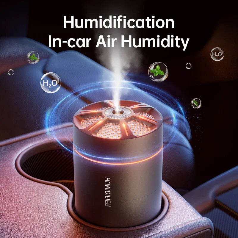 Diffuseur d'Arome AirGlow | Réservoir d'eau de 180 ml | Lumières LED d'ambiance | Silencieux & Efficace