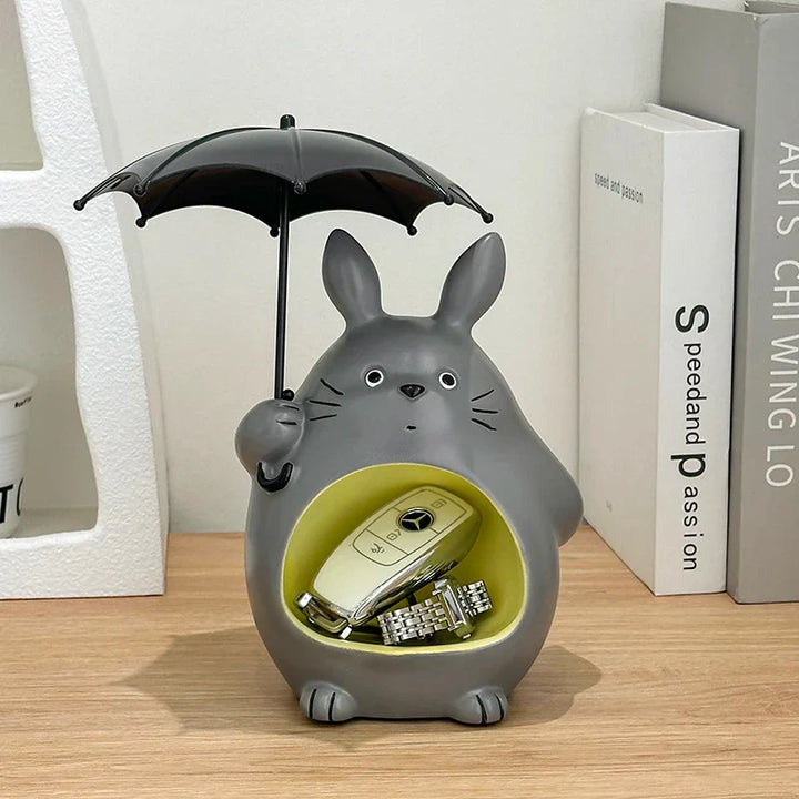 Bol de rangement Totovia | Bol de rangement en forme de figurine | Design cartoon | Bol pour clés et décoration | Pour le salon et la chambre