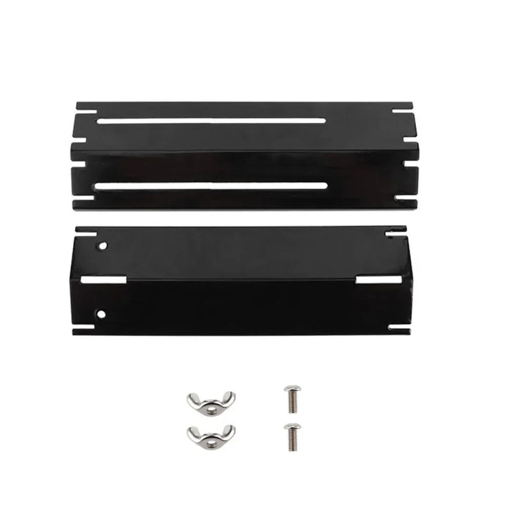 Grillpanzer Pare-chaleur réglable pour barbecues à gaz | Plaques thermiques de rechange en émail | Set de 2/4 paires | Universel réglable de 30 à 56 cm