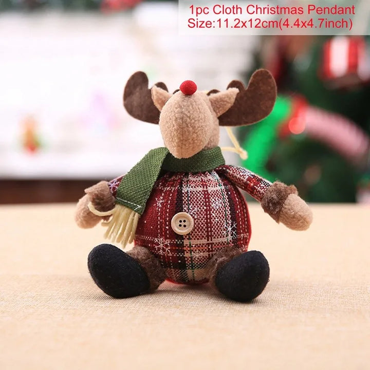 Figurine de décoration du Père Noël | Décoration de table & idée cadeau | Décoration festive de Noël