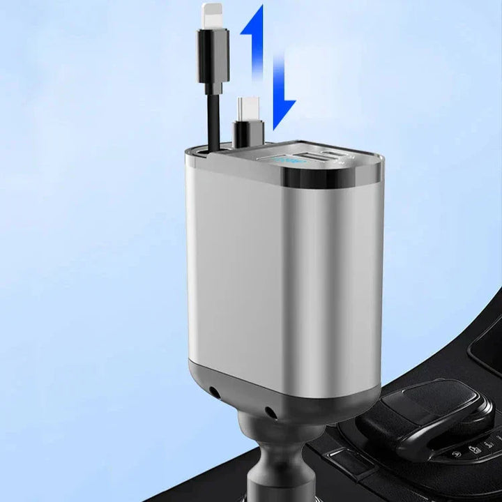 AutoCharge - Chargeur rapide 4 en 1 pour voiture