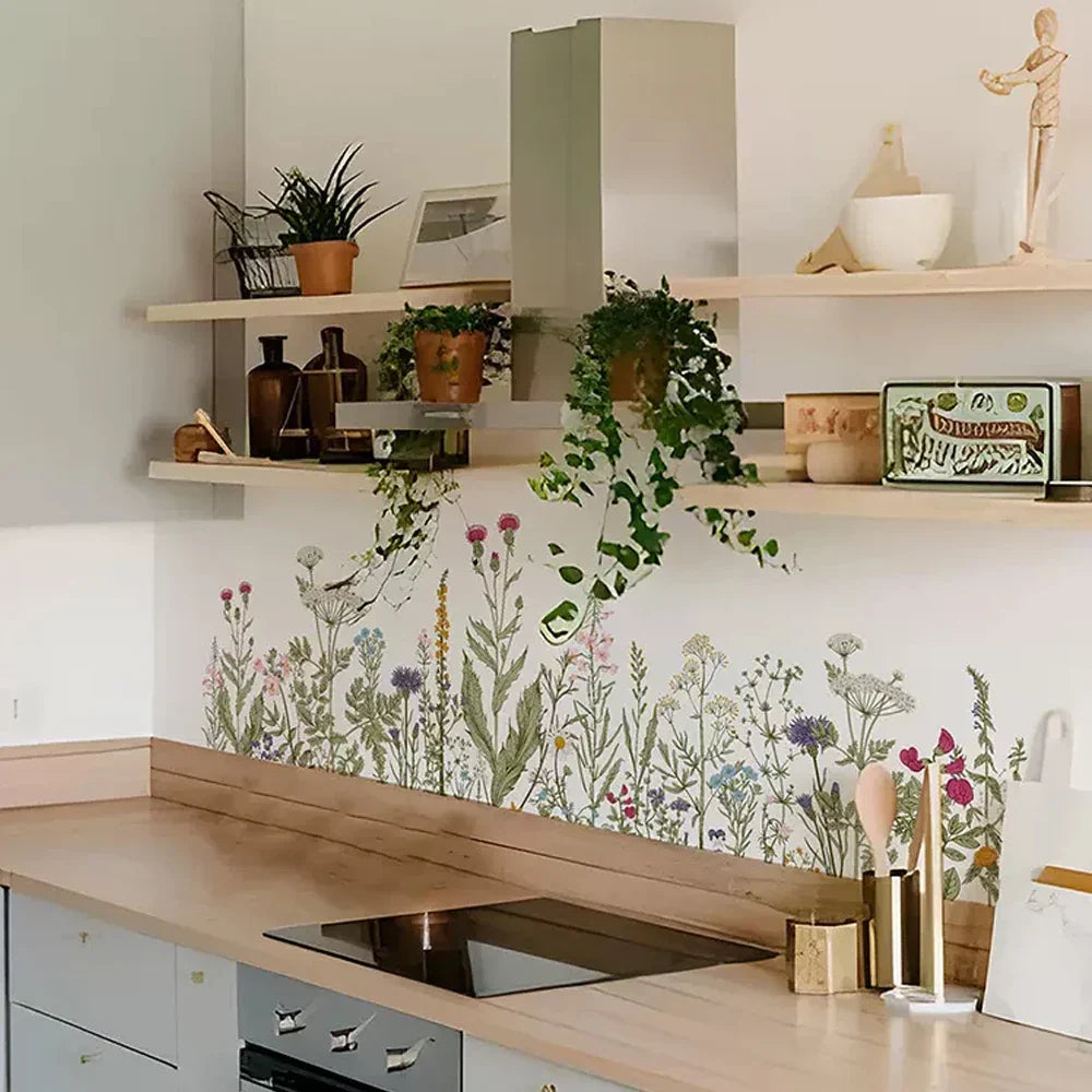 Autocollant de dos de cuisine HoloTile | Émeraude holographique | Autocollant et résistant à l'eau | 115×40 cm PVC