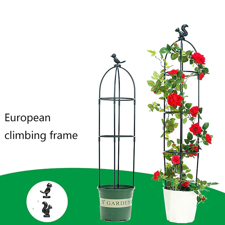 GrowArc Jardin | Support de plantes en fibre de verre | Stable & Résistant aux intempéries | Pour plantes grimpantes & légumes