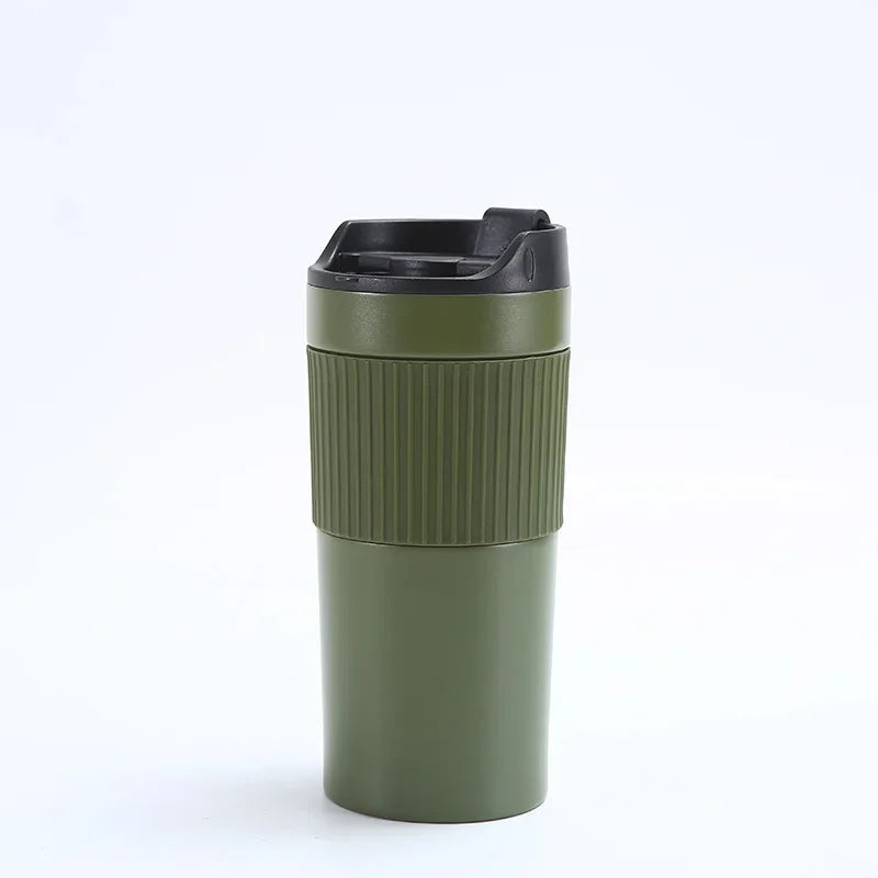 BrewMate Go | Presse Française Isolée To-Go | 420 ml | Acier Inoxydable | Double Paroi & Anti-Fuite