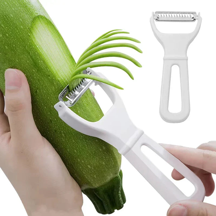 Râpe à légumes SchnellSchnitt & coupe julienne | Manuel | Lame en acier inoxydable | Pour pommes de terre, carottes & fruits