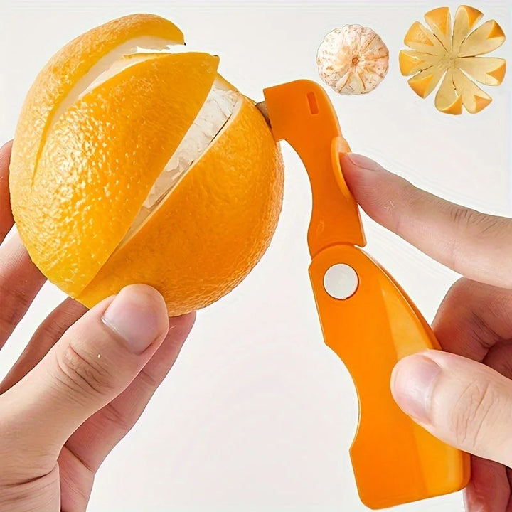 Éplucheur d'Oranges | Lame en Acier Inoxydable | Poignée Ergonomique | 1 Pièce