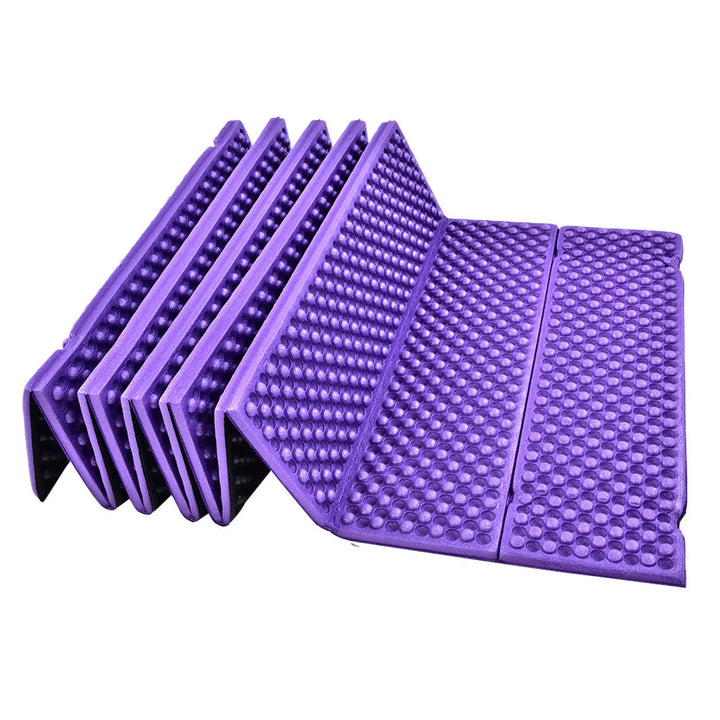 TrekLuma Matelas de Camping Pliable | Ultra Léger & Imperméable | Confort Egg-Groove | Pour Outdoor & Camping