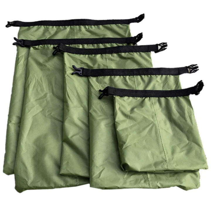 Ensemble de Sacs Étanches Sealon | Imperméable & Résistant au Sable | Set de 5 (1,5L–6L) | Pour Voyage, Plage & Activités de Plein Air