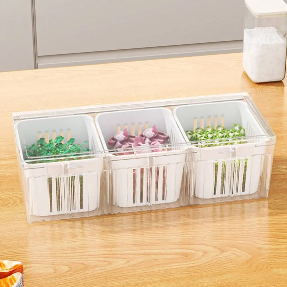 Organixo | Boîte de rangement | Compacte & Empilable | ABS | 22,7 x 9 x 6,7 cm
