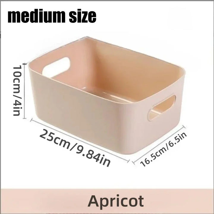 Boîte de rangement Orglino en PP | Empilable & Polyvalente | Pour la salle de bain, la cuisine, le maquillage & le bureau | En 3 tailles & 3 couleurs