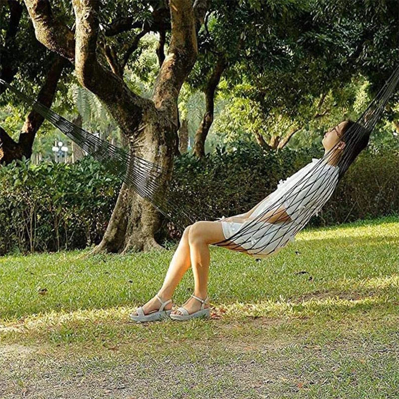 Hamac Relaxora Mesh | Filet en Nylon Ultra Léger | Portable & Respirant | Pour le Jardin, le Camping & les Voyages