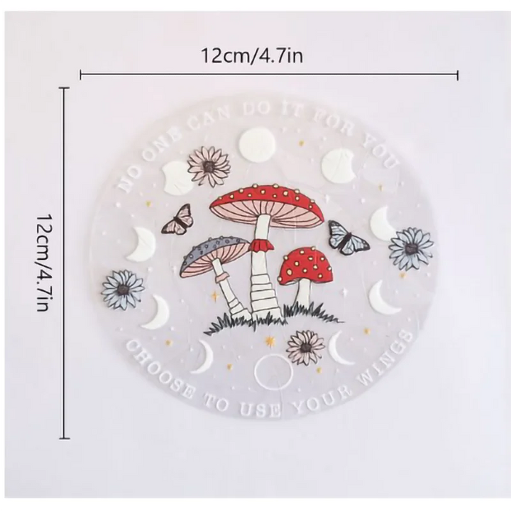 Autocollant de fenêtre RegenbogenWächter | Défense des oiseaux & capteur de lumière | 12×12 cm | Réutilisable