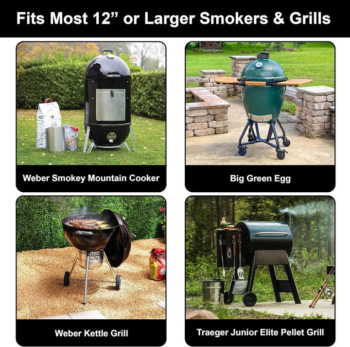 Support à côtes GrillMeister Pro | Pour 4 racks | Antiadhésif | Pour barbecue à gaz et four