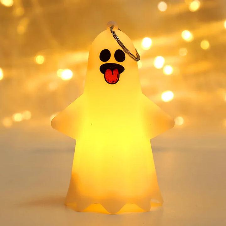 FrightLight Lampe Suspendue Halloween | LED Fantôme & Citrouille Lanterne | Décoration Effrayante et Belle