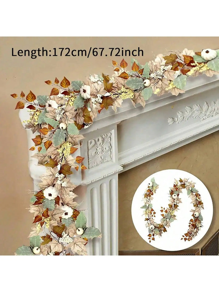LeafLoom | Guirlande suspendue en feuille d'érable | Décoration d'automne pour l'intérieur et l'extérieur