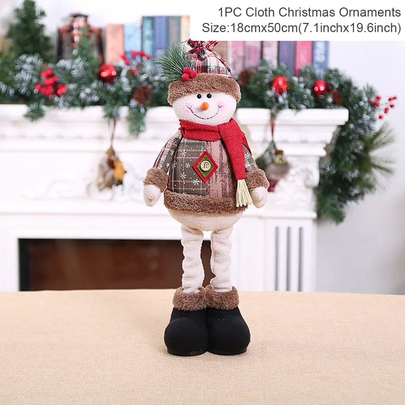 Figurine de décoration du Père Noël | Décoration de table & idée cadeau | Décoration festive de Noël
