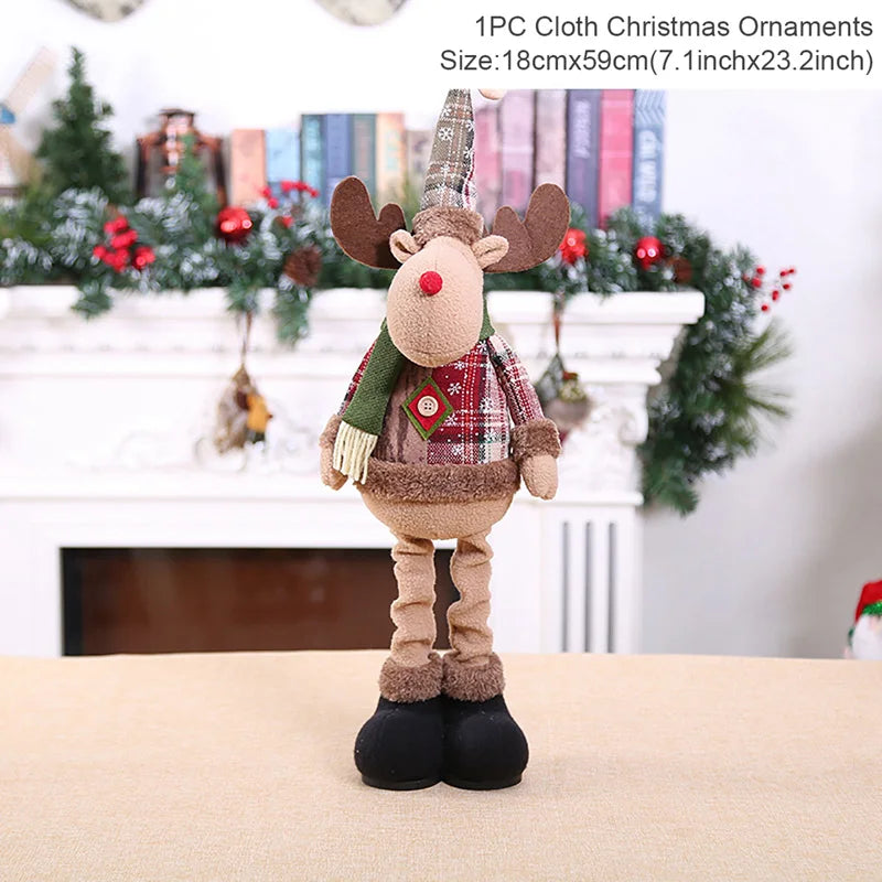 Figurine de décoration du Père Noël | Décoration de table & idée cadeau | Décoration festive de Noël