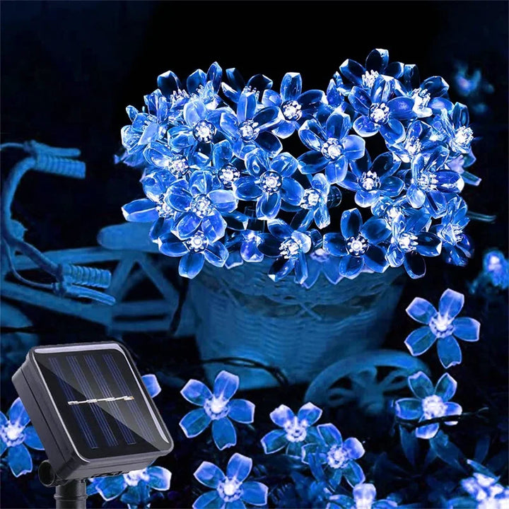 LumiSola Guirlande lumineuse solaire | 20–100 LEDs | Blanc chaud, Blanc ou RGB | 8 modes | Pour jardin & balcon | 5–12m