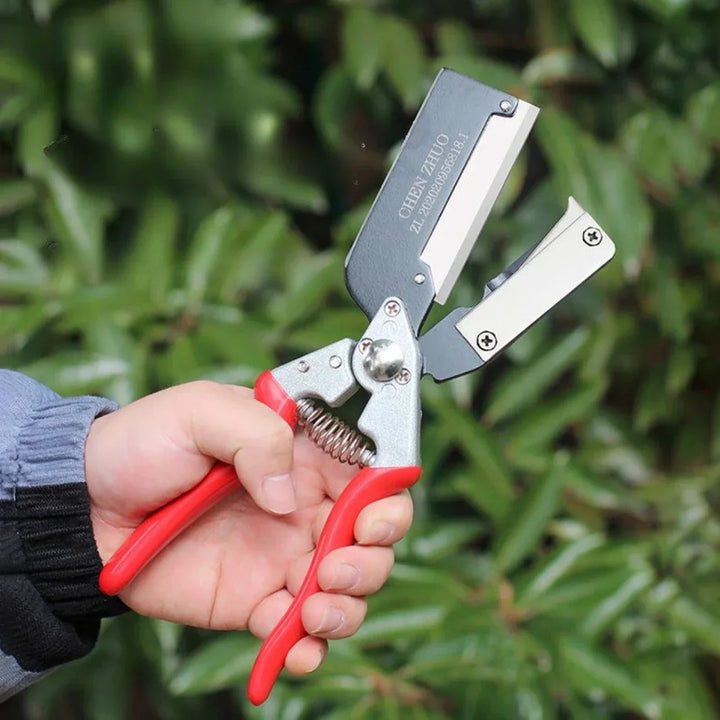 Graftorio Sécateur de greffage pour arbres fruitiers | Pour branches jusqu'à Ø 1,8 cm | Alliage d'aluminium | Greffage et coupe précis
