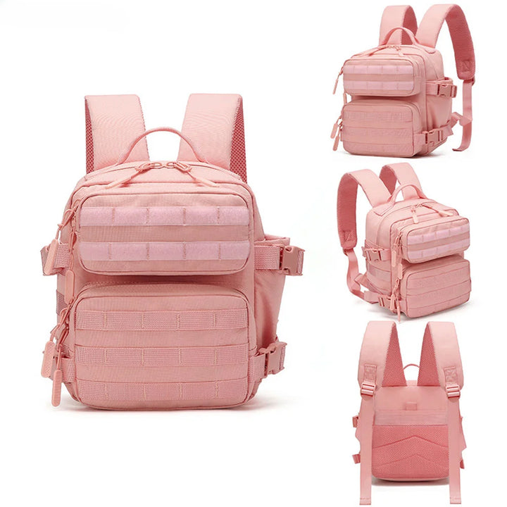 Tactivo Mini-Sac à Dos 9L | Sac à Dos MOLLE pour Activités de Plein Air | Compact & Résistant | Pour Randonnée, Camping & EDC