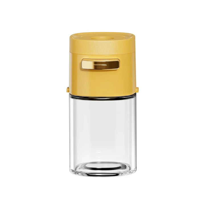 Distributeur de condiments en verre Dosario 180 ml | Fonction doseuse par pression | Salière/Sucrière/Poeivre | Hygiénique & Résistant à la chaleur