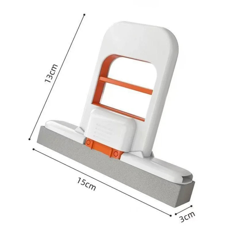 Mini Balai Pliable | Auto-essorant | Éponge à Haute Densité | Pour Sol, Fenêtres & Voiture