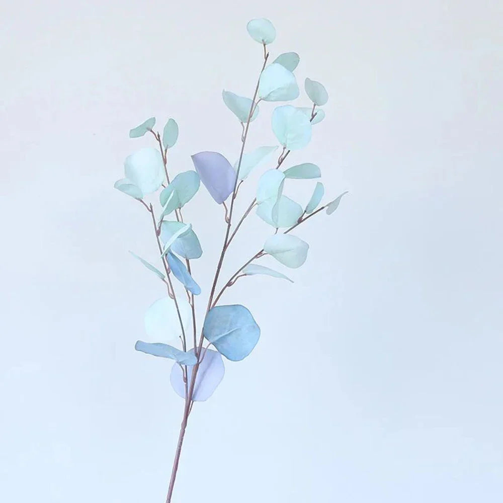 Eukalia | Branches d'eucalyptus artificielles | 87 cm de longueur | Décoration de haute qualité pour la maison et les événements