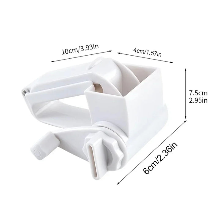 RollaGrate Râpe à fromage | Râpe manuelle à tambour avec manivelle | Acier inoxydable & ABS | Pour fromage, noix & chocolat