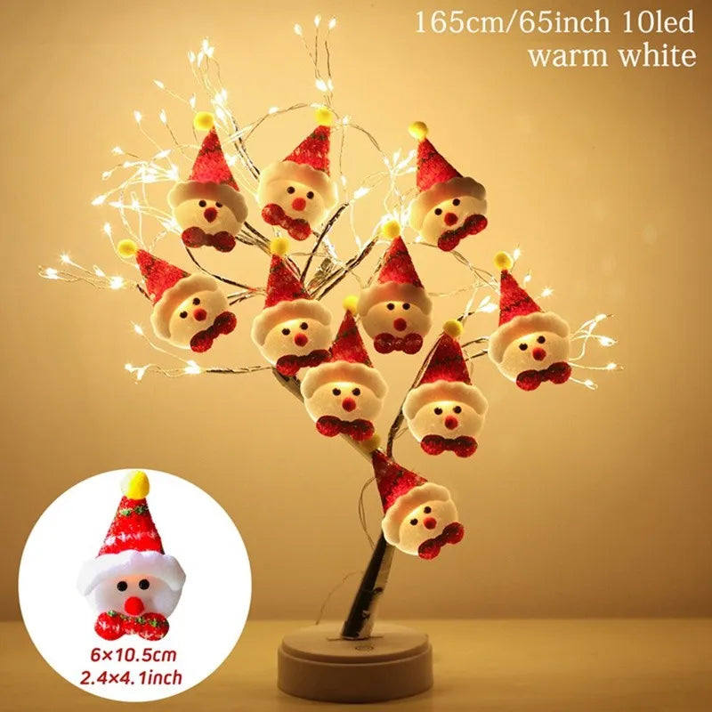 Guirlande lumineuse LED Bonhomme de Neige Frostella | Décoration de Noël Intérieure | Blanc Chaud & Fonctionnement sur Piles | Design Noël 2025