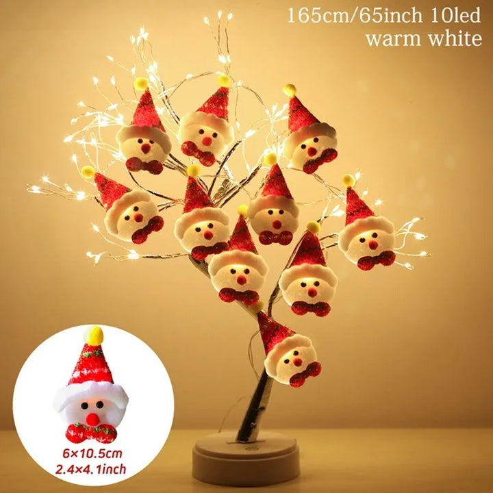 Guirlande lumineuse LED Bonhomme de Neige Frostella | Décoration de Noël Intérieure | Blanc Chaud & Fonctionnement sur Piles | Design Noël 2025
