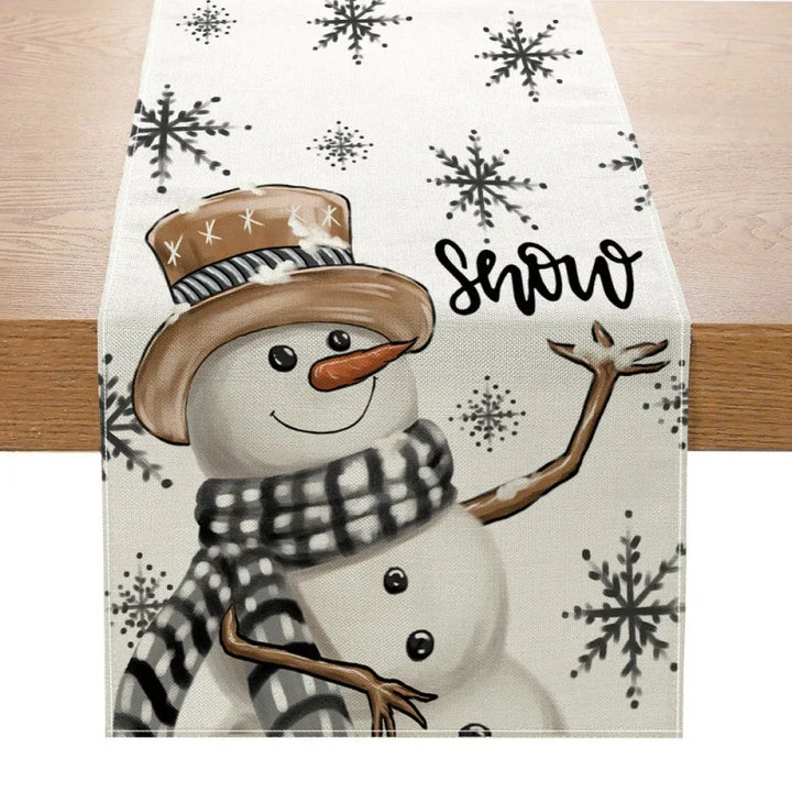 WinterTable - Nappe de Noël en lin