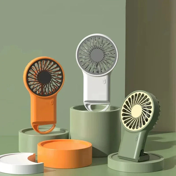 AeroMint Mini Ventilateur de Bureau USB | Portable & Silencieux | Vitesse du Vent à Plusieurs Niveaux | Boîtier Métallique avec Finition Peinte