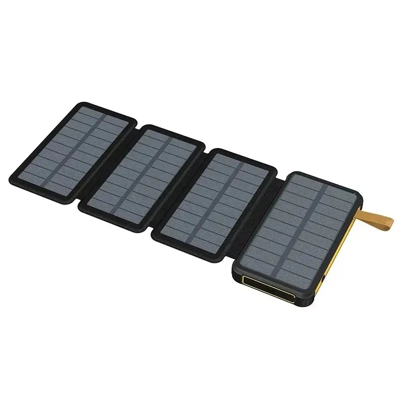 Powerbank Solaire SunCharge Fold | Panneau Solaire Pliable & Sortie USB | Étanche & Adapté pour l'Extérieur | Pour Téléphone, Camping & Voyages