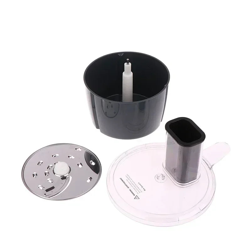 MixProTec Ensemble d'accessoires multifonctionnels pour Thermomix TM5/TM6 | Disque de coupe, récipient & couvercle | Compatible lave-vaisselle & conforme aux normes alimentaires